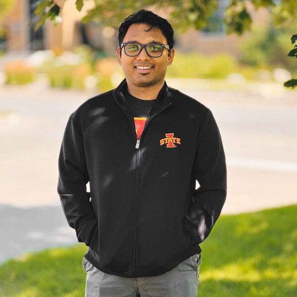 League I-State Black Full-Zip Sweatshirt